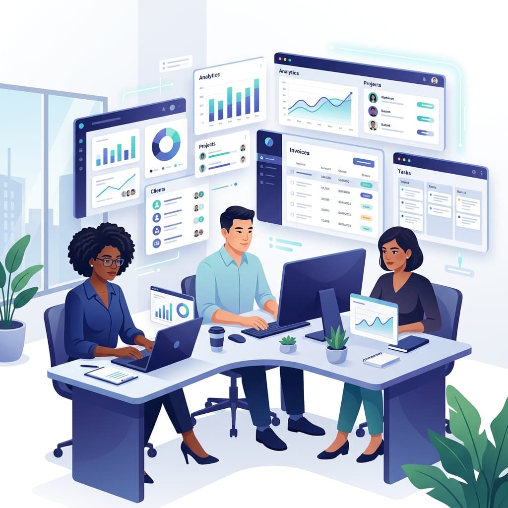 Noplin Digital Ltd Illustration